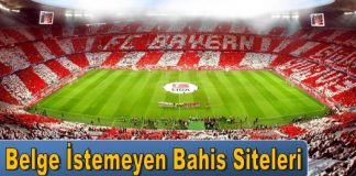 Belge İstemeyen Bahis Siteleri