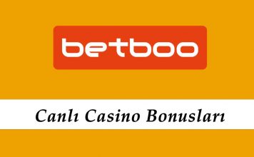Betboo Canlı Casino Bonusları